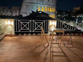 Modern Cozy Apartment near the Colosseum in Rome,位于罗马的酒店