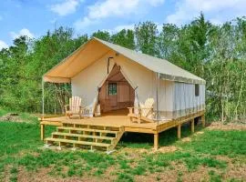 Gorgeous Safari Tent Perfect for an Eco Glamping Getaway in Coldspring, Texas