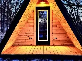 Gorgeous A-Frame with Panoramic Views, Nestled Atop White Oak Ridge, Wisconsin