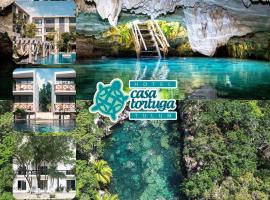 Hotel Casa Tortuga Tulum - Cenotes Park Inclusive，位于图卢姆的酒店