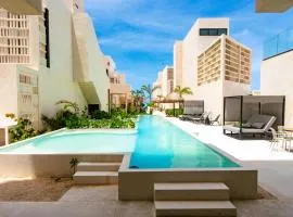 2BR beach Condo with 5 stars amenities in Telchac
