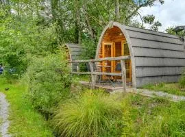 Cozy Lake Pod with shared bathroom near Gstaad