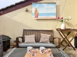 Duplex Solarium proche du port de Larros Gujan Mestras