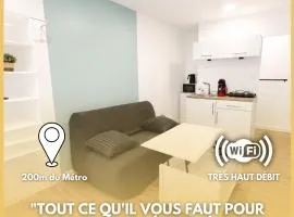 Petit cocon moderne Cuisine équipée TV WIFI