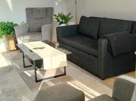 Centrally-located apartment next to shopping center & Metro
