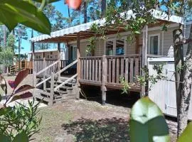 MH 511 3chambres et 2 salles de bain dans camping 4 étoiles