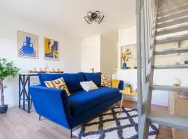 Maisonnette Bleu Horizon avec jardin - 2min Gare - Serenito Homes