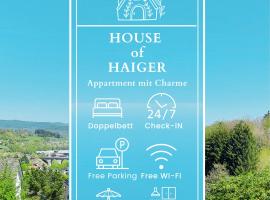 House of Haiger Ferienwohnung mit Charme，位于海格尔的酒店