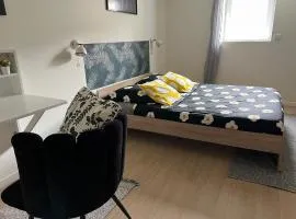 Studio Kyoto cosy jardin tout équipé pour les pros à 5min Gare