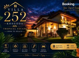 Villa 252 Kosgoda - Beach side stay & Tours，位于科斯戈德的酒店