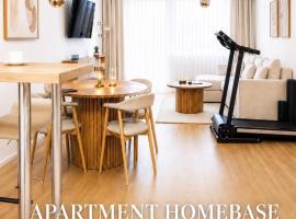 Apartment HomeBase Modernes 4-Sterne Apartment mit Tiefgarage im Zentrum，位于上科亨的酒店