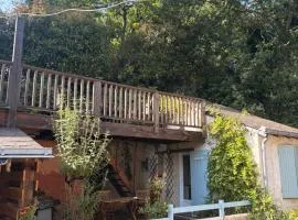 Studio Les Terrasses Perchées sur la rivière à Segré