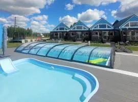 Two-story holiday homes, summer pool, sauna