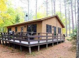 Charming Northwoods Cabin with Rock Fireplace & Lake Views Near Babbitt, Minnesota