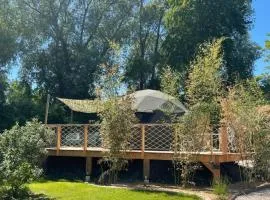 Dôme Nature & Jaccuzi au BlueGrassRanch