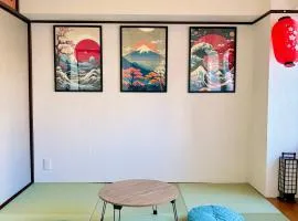 1min from station Hokusai and 2F nice view 2DK 30min from Tokyo station convenience store 30sec onsen 10min Haneda 55min