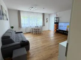 Modern 2-Room Apartment in Hockenheim with Free Parking, Wi-Fi & Reinigung Service