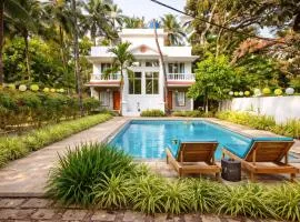 Nature's Inn 4 BHK Private Pool Villa in Morjim