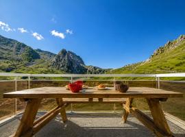 Appt pied des pistes, terrasse et parking couvert,位于拉姆吉的酒店