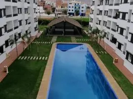 Chic apartment with secure pool