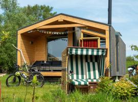 408 Kleinis Tiny House mit Kamin bis 4 Pers，位于布莱克德的酒店