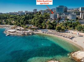 STELLA'S BEACHFRONT - Aparthotel - FREE PARKING，位于斯普利特的酒店