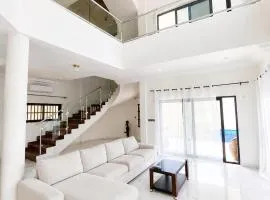 villa face à la mer