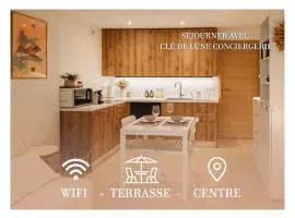 La Parenthèse - Appartement central avec terrasse