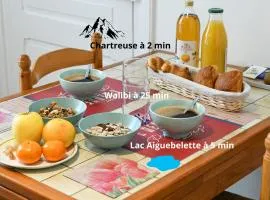 Chambre Chez l'Habitant - Business & Détente - Lacs & Chartreuse, Proche A43