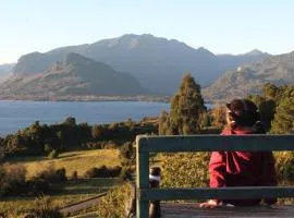Cabaña el tilo - vistas al Lago Ranco