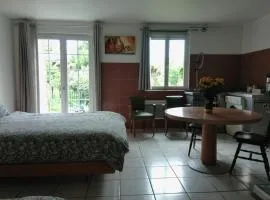 Logement privatif calme jardin clos chien A1 A29 à 5 minutes