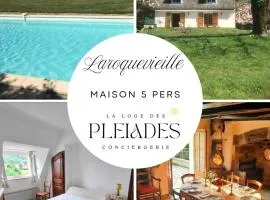 Maison 6 personnes au cœur de la nature avec piscine Parc des Volcans