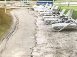 Waterfront Beach Two Story Dock Lake Anna