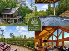 Mtn Cabin w Hot Tub Game Room Grill Views