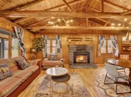 Beartop Lodge Cozy Rustic Cabin Fire Pit