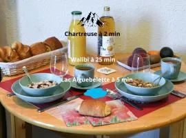 Appartement Cosy - Business & Détente - Lacs & Chartreuse - Proche A43
