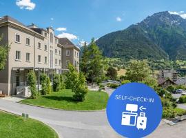 Hotel Haus Schönstatt contactless-Check-In，位于布里格的酒店