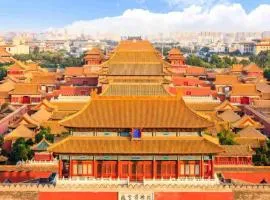 Happy Dragon Saga Hotel with terrace -- Free wifi with fluent English speaking Tourist ticket service Near Tian ' AnMen Forbidden City