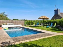 Lovely Home In Canihuel With Heated Swimming Pool