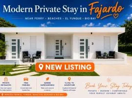 Modern Private Stay in Fajardo, PR - NEAR FERRY - BEACHES - EL YUNQUE - BIO BAY