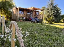 O'BARA Lodge - Tiny House - Jardin et climatisation
