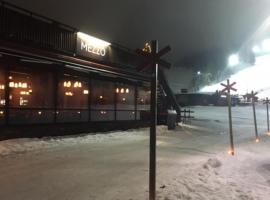 Hotel Mezzo，位于萨伦柯尔特纳盆滑雪缆车附近的酒店