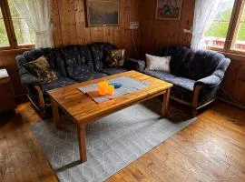 Simple and cozy forest cabin