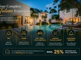 Collection O Faisano Boutique Hotel, Spa, Transportation, Rentals & Tours, Tulum，位于图卢姆的酒店