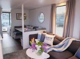 Solvesborg Houseboat with Harbour Views - Sleeps 4