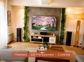 Le Cercle des Éléments - Maison d'exception - Cinéma, Parking privé -Classé 4 étoiles