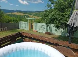 CHILLY WILLY Retro Caravan & Hot Tub