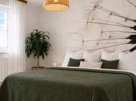 Wintergarten Wohnung mit Feldblick nahe Legoland