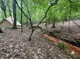 Romantic Bell Tent Retreat in Georgia’s Enchanted Forest near Lake Oconee