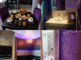 Appartement tout confort avec balnéo et lit king size